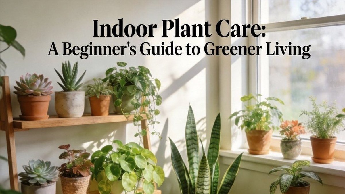 Indoor Plant Care: A Beginner's Guide to Greener Living