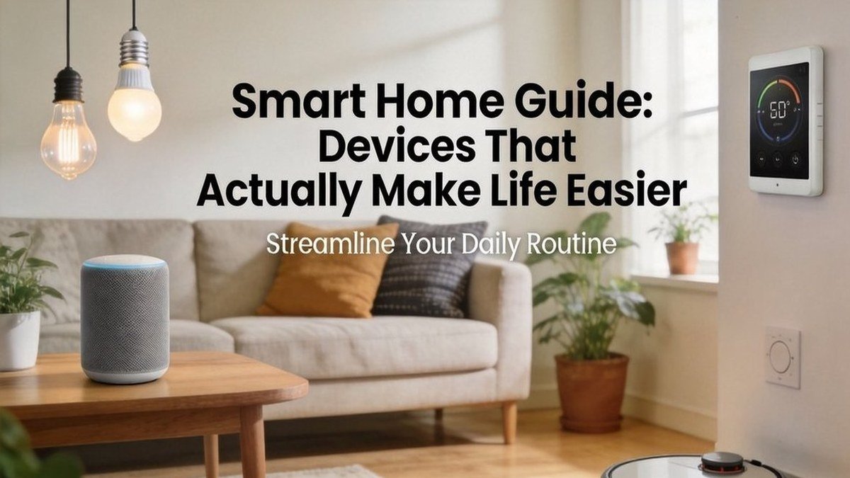 Smart Home Guide: Devices That Actually Make Life Easier